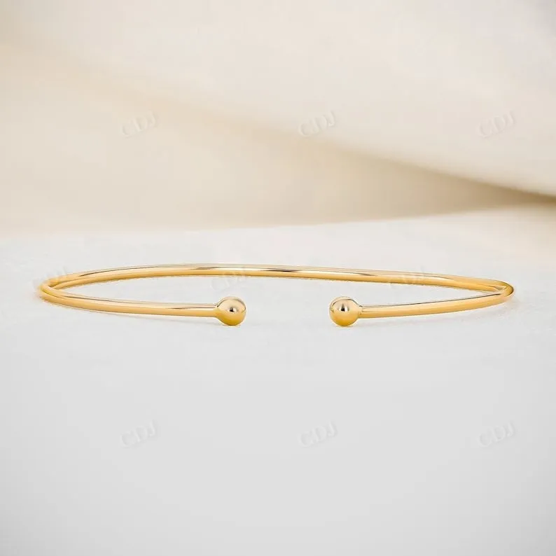 0.16CTW Lab Grown Diamond Flexible Thin Bangle Bracelet