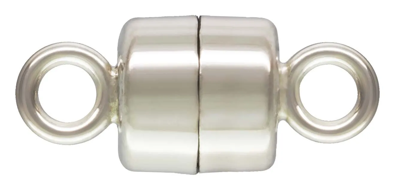 4.5mm Magnetic Clasp, Sterling Silver. Made in USA. #5001513