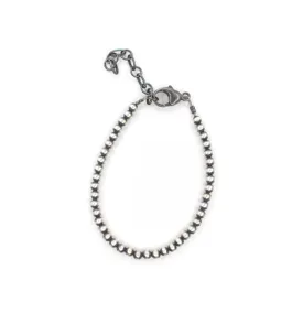 4mm Navajo Pearl Bracelet w/Extension