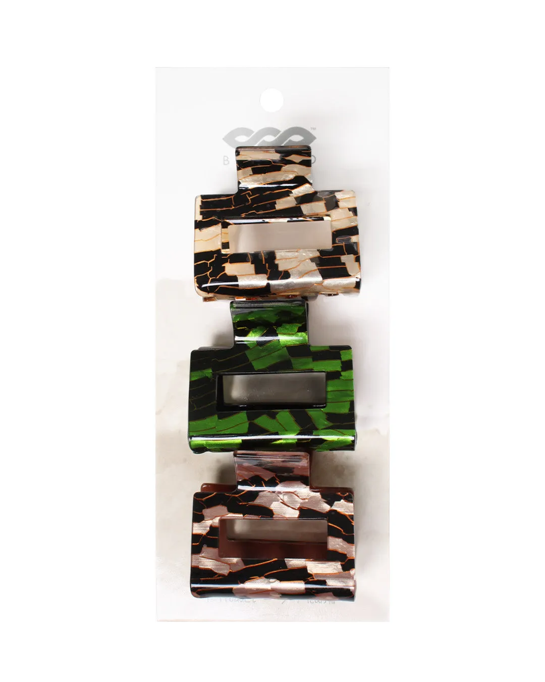Birchwood - Square Claw Clips