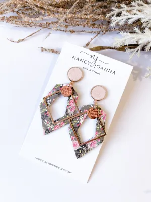 Blush Concrete & Blossom Beauty Geos