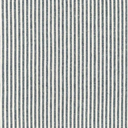 Boy's Necktie / Navy Linen Stripe