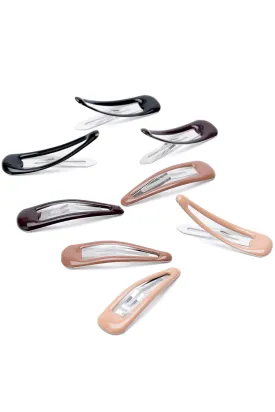 BUNHEADS BH1515 BLACK SNAP CLIPS