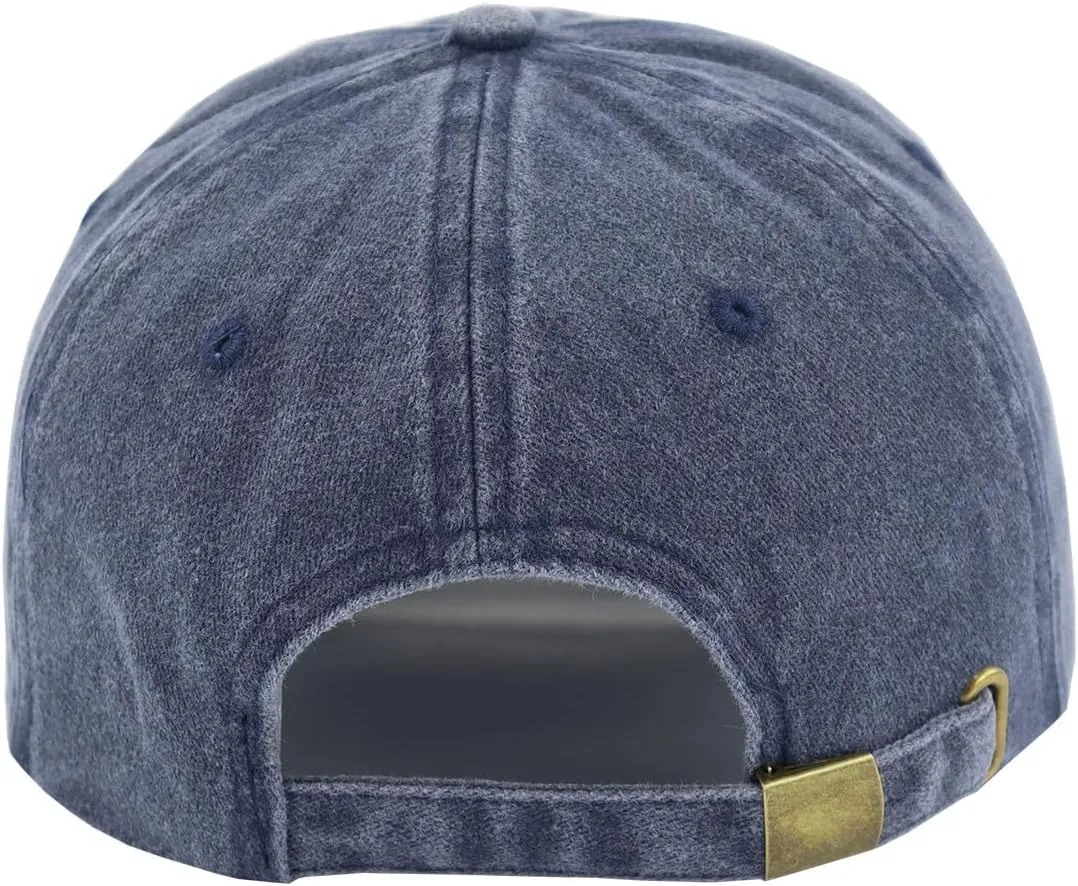 Chemo Hair Don't Care Baseball Cap for Men Women, Adjustable Washed Cotton 3D Embroidered Pink Ribbon Hat