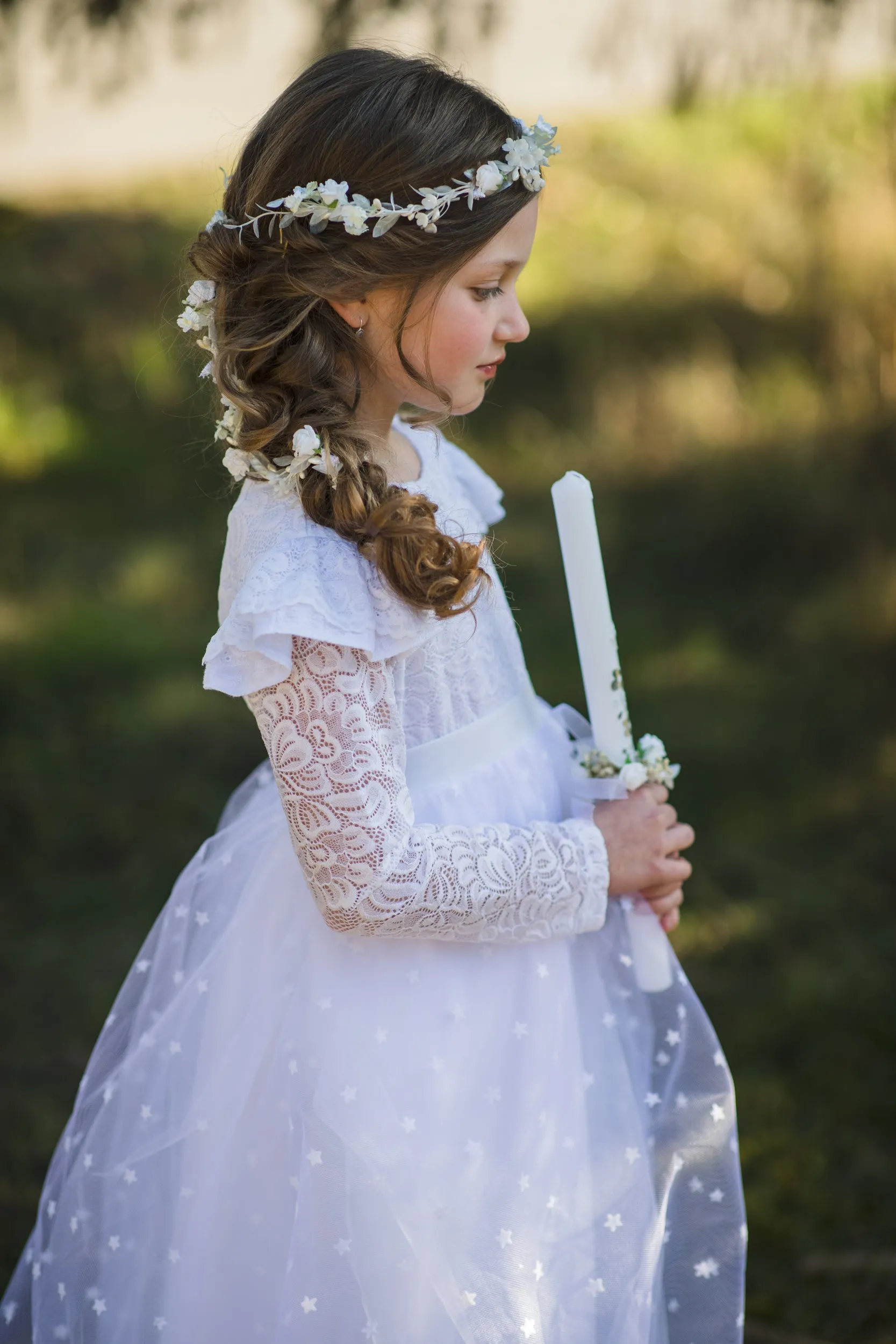 Communion wreath for candles