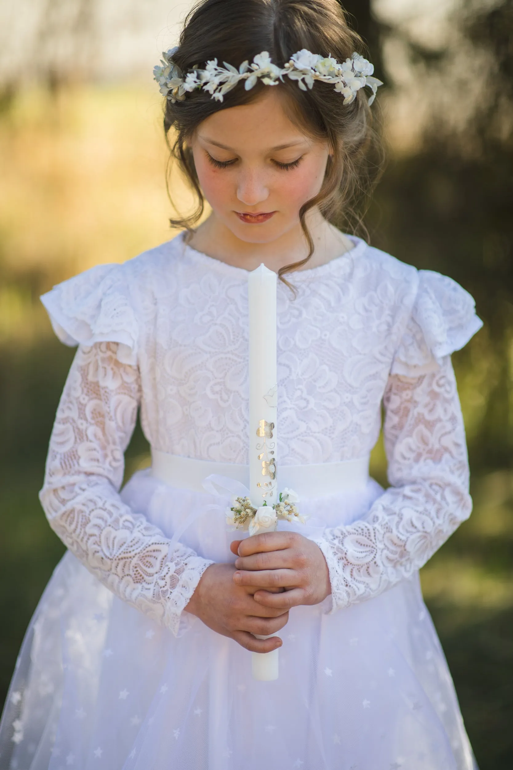 Communion wreath for candles