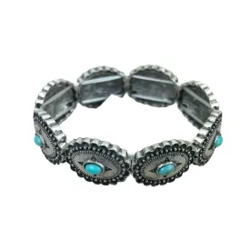 Concho Stretch Bracelet - Turquoise