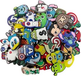 DDTKZC 36,60 PCS PVC Shoe Charms for Decoration Boys,Shoe Charm Kids Unisex