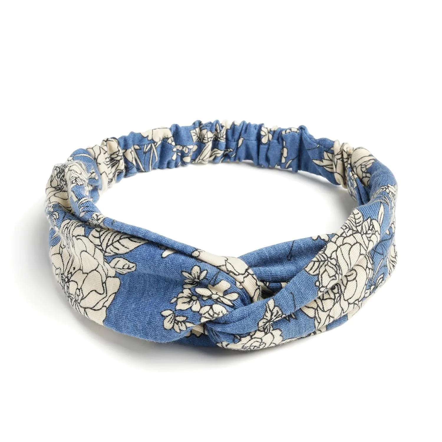Elastic Knotted Headbands for Women Cloth Head Hair Bands for Women's Hair Non Slip Boho Wrap Twisted Hair Accessories