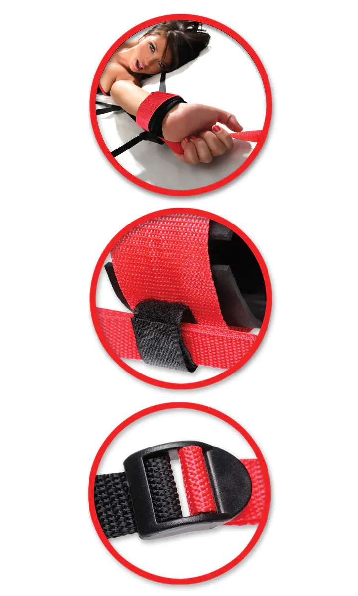 Fetish  Fantasy Web Bed Restraint System