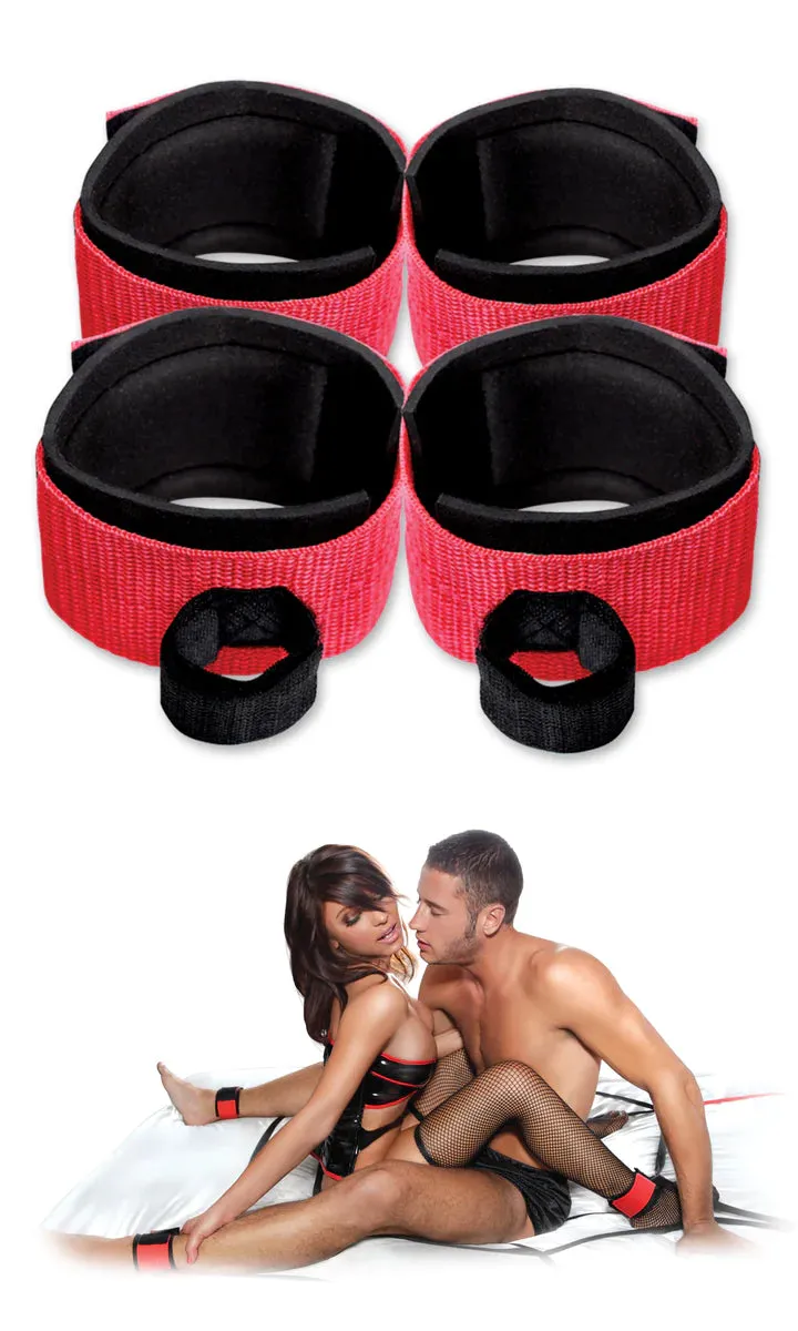 Fetish  Fantasy Web Bed Restraint System