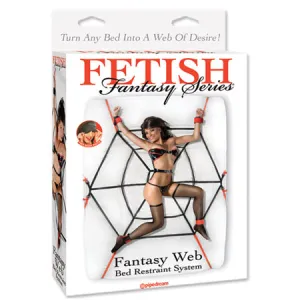Fetish  Fantasy Web Bed Restraint System