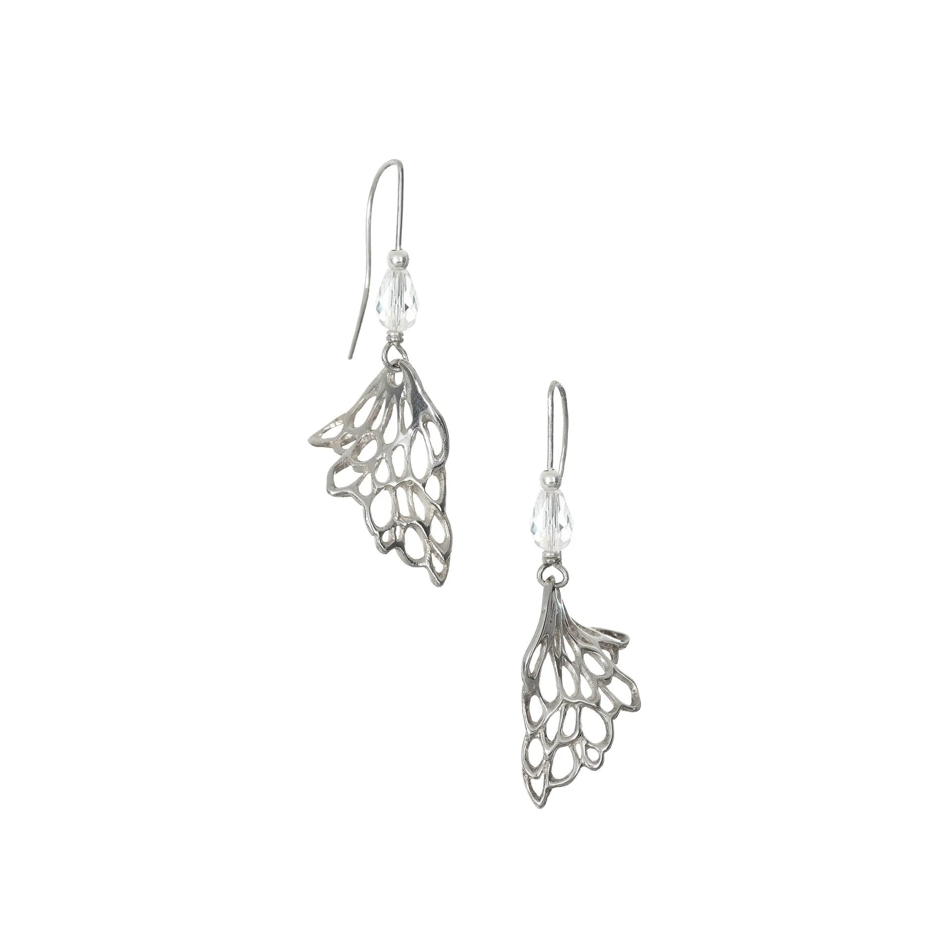 Gossamer Wave Drop Earrings