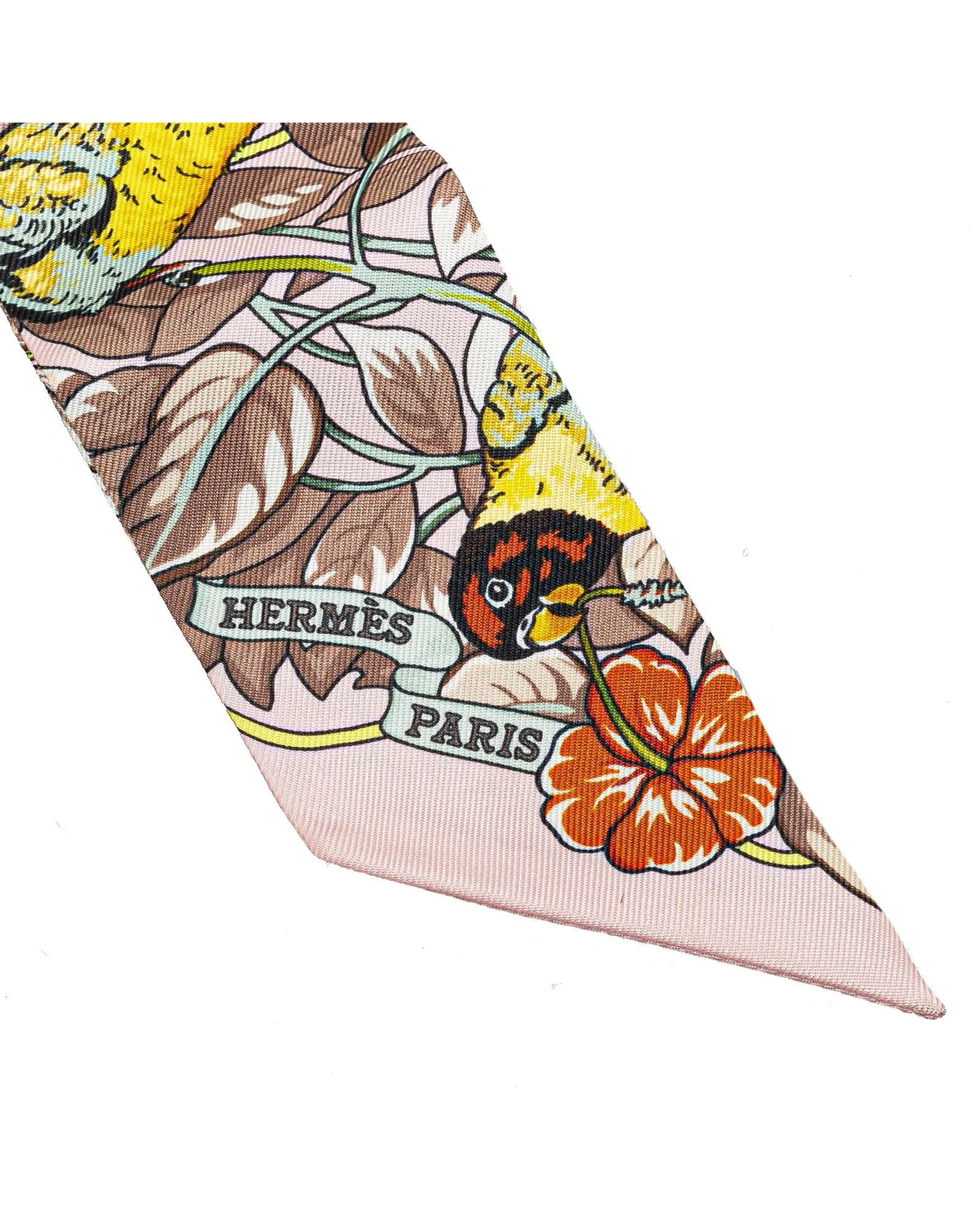 Herms Twilly Scarf Jungle Love Multicolor