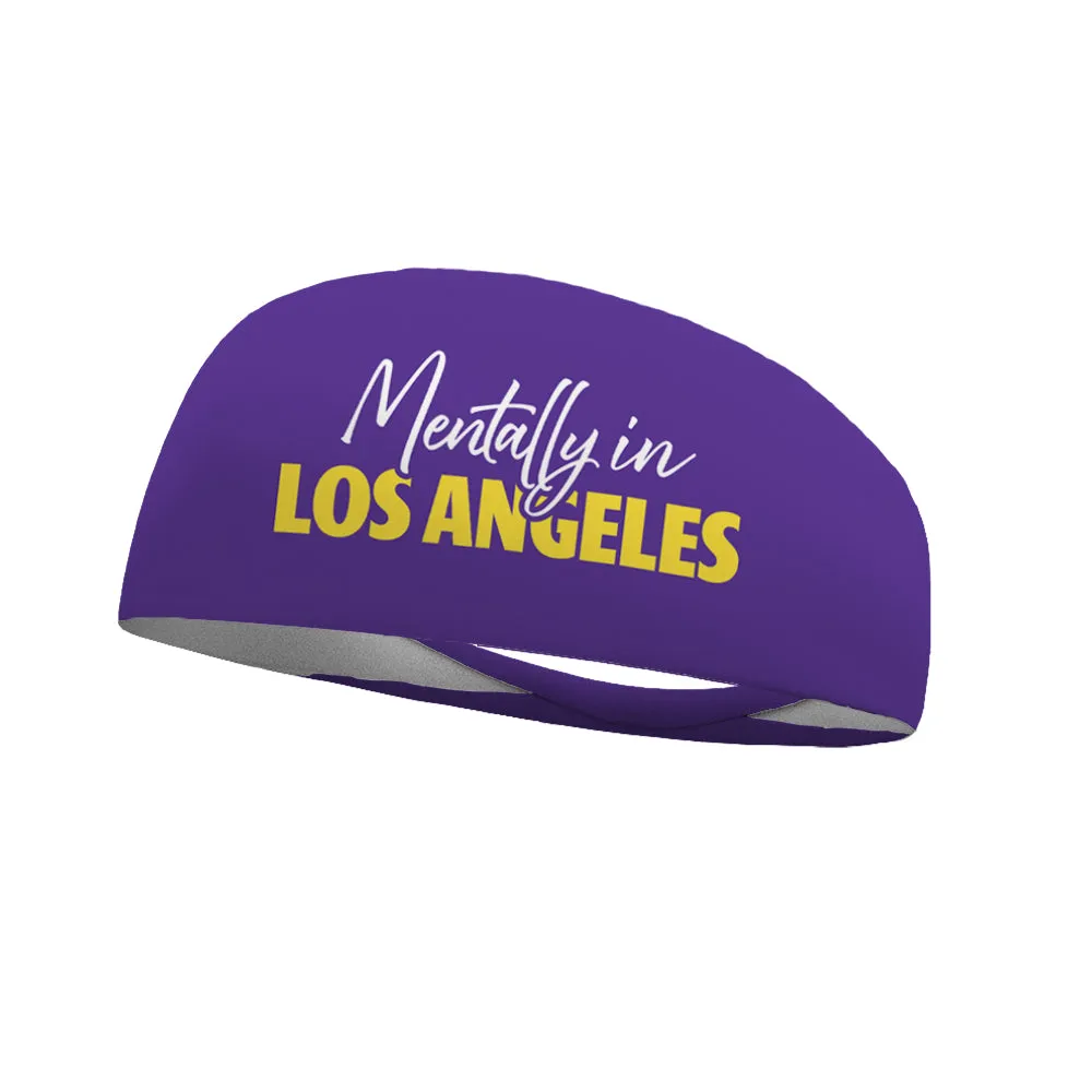 Mentally In Los Angeles Wicking Headband