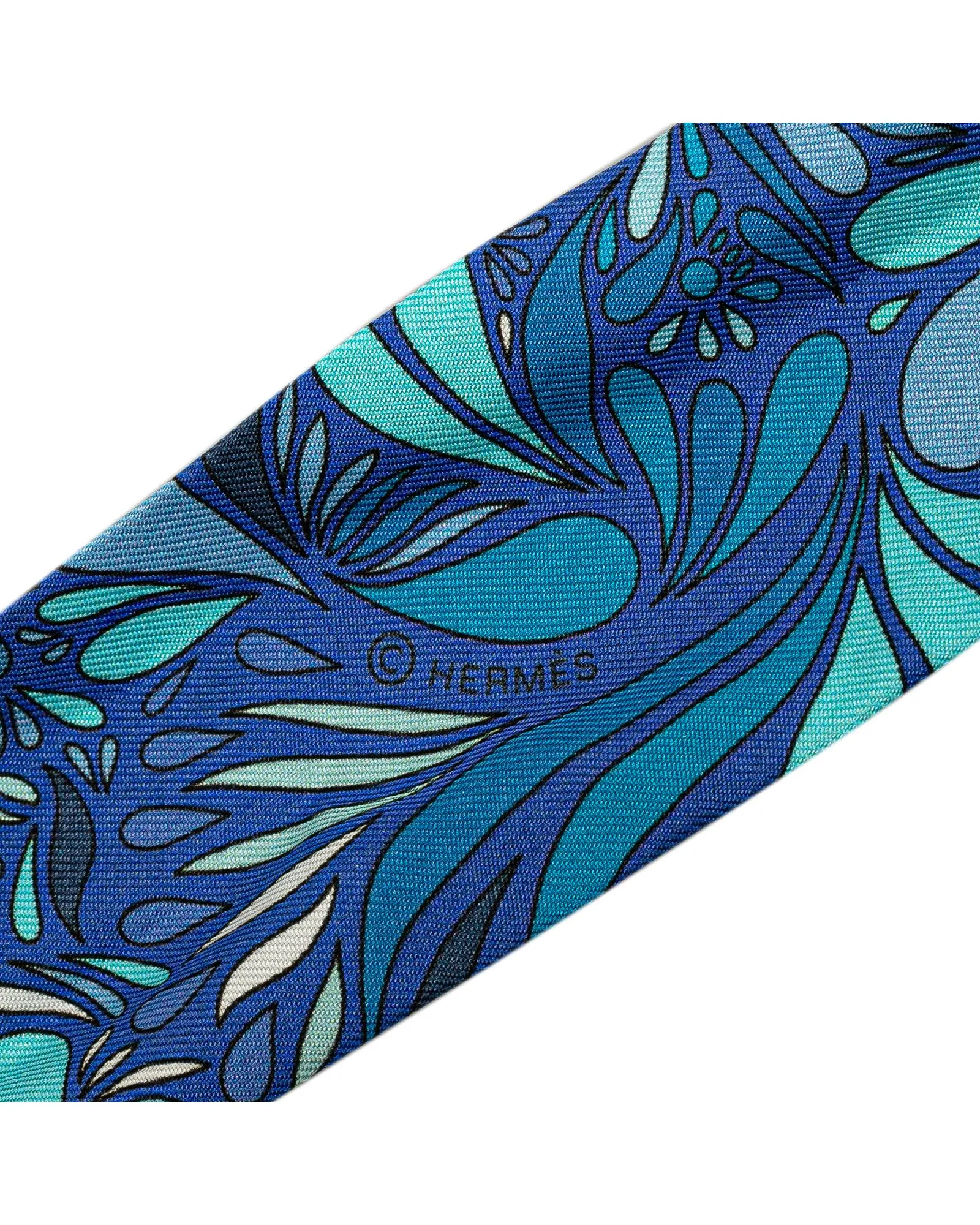 Millefleurs du Mexique Silk Twilly Scarf