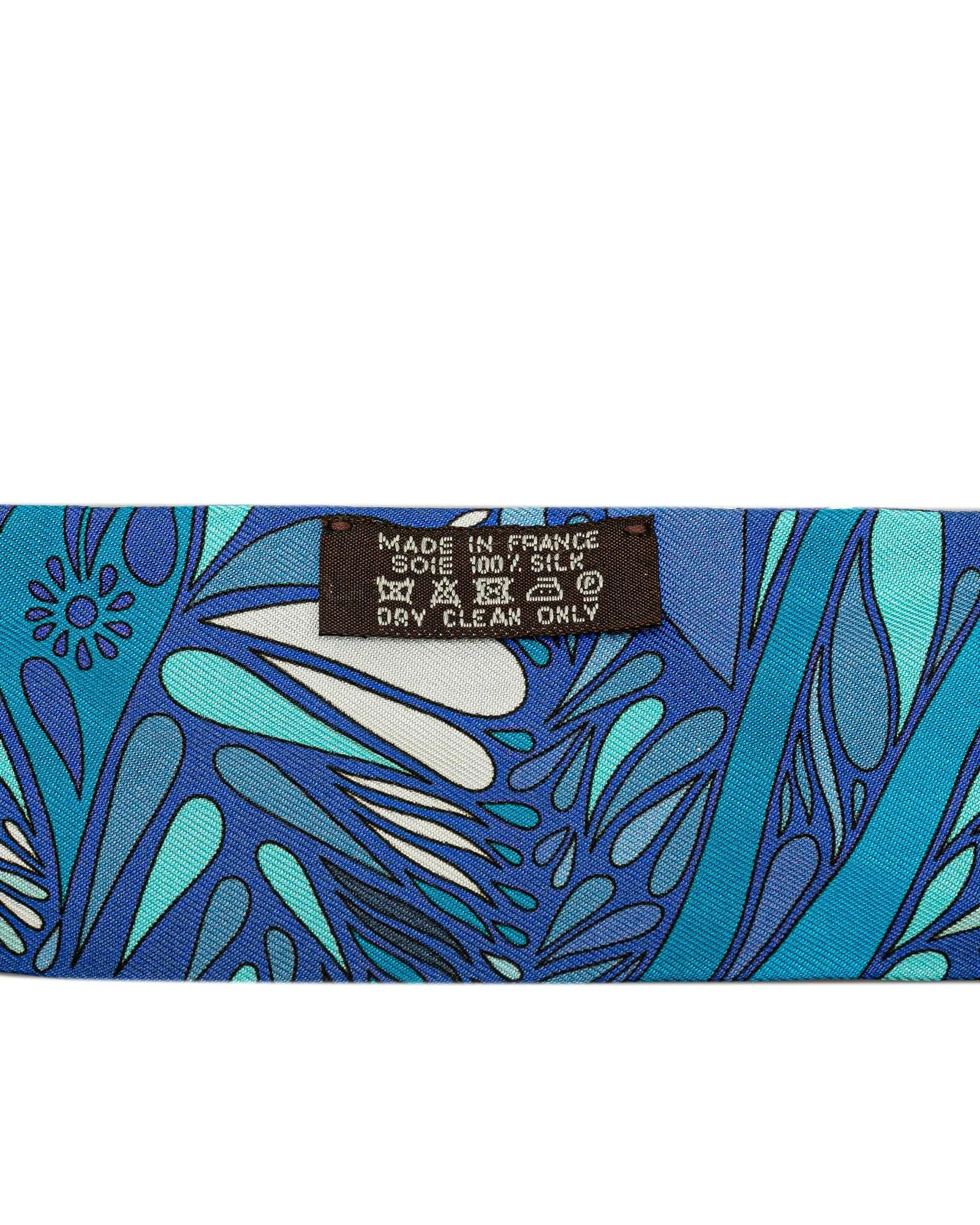 Millefleurs du Mexique Silk Twilly Scarf