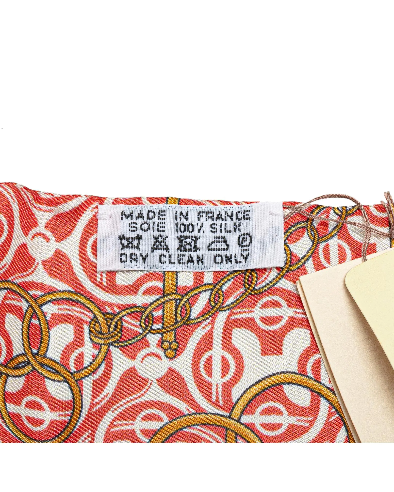 Mors Et Gourmettes Remix Silk Twilly Scarf