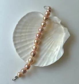 PINK APRICOT SPRING JAPAN KASUMI PEARL BAROQUE BRACELET