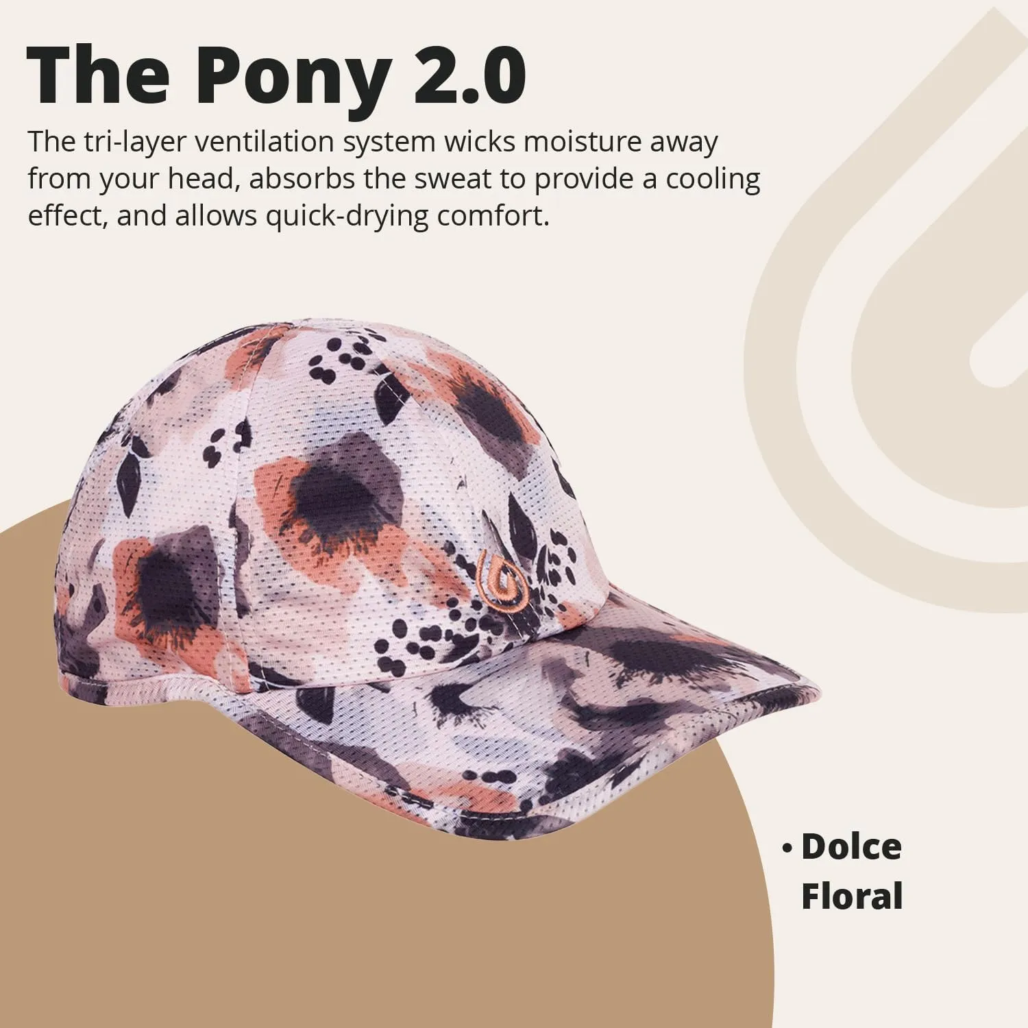 Pony 2.0 Sweat-Wicking Ponytail Hat for Women - Adjustable Baseball Cap for Running, Workouts, Tennis & Outdoors