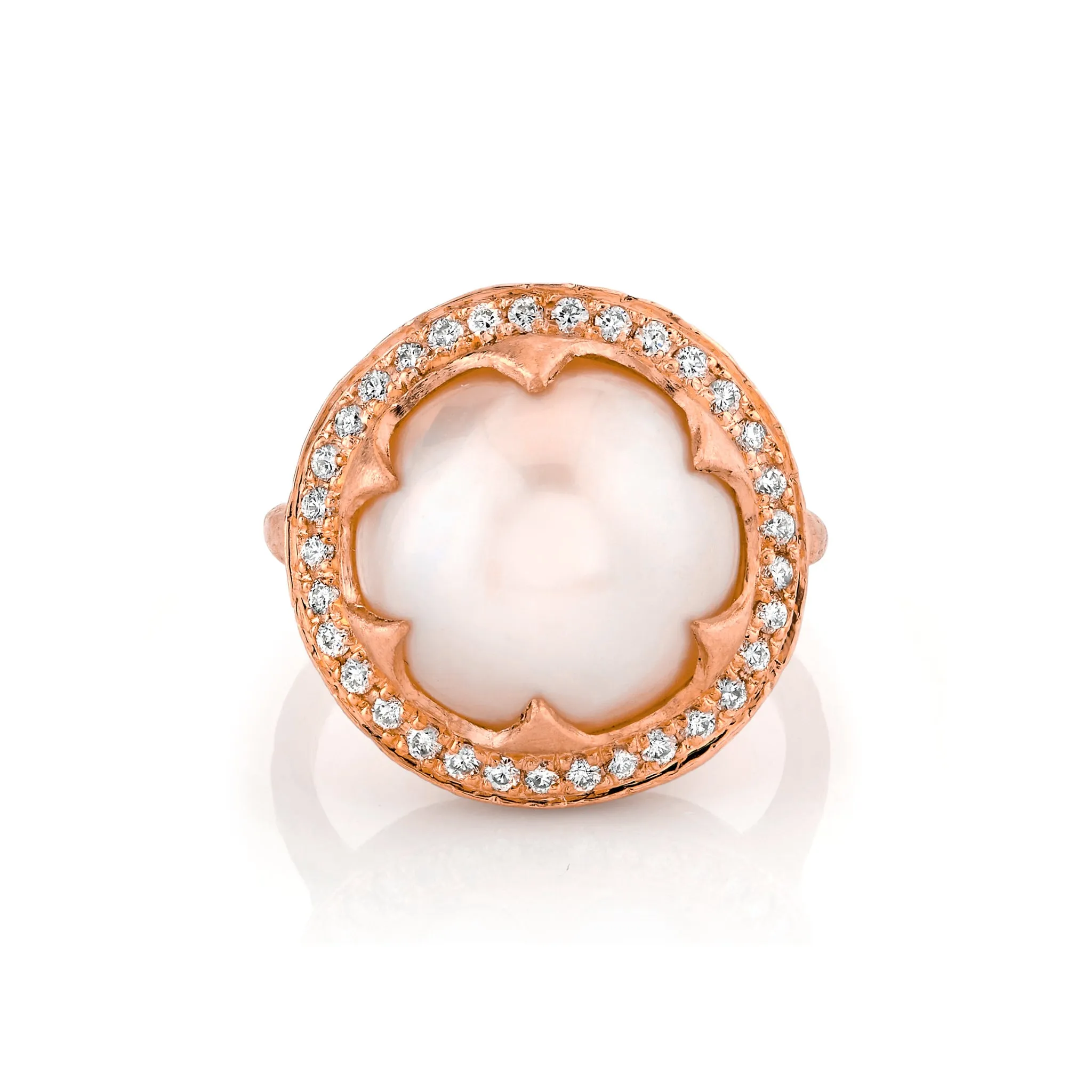 Queen Saturn Pearl Ring