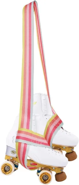 Roller Skate Leash Adjustable Snowboard Boots Carrier Strap Fashionable Skate Transport Strap Resuable Shoulder Sling Leash for Ice Skates