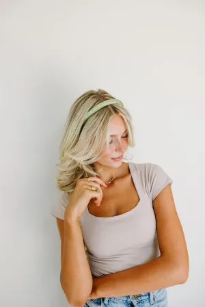 Silk Serenity Thin Headband