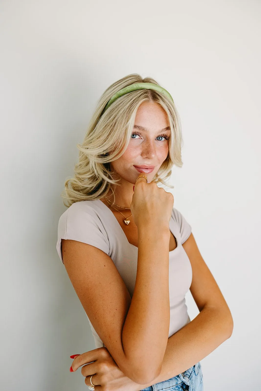 Silk Serenity Thin Headband