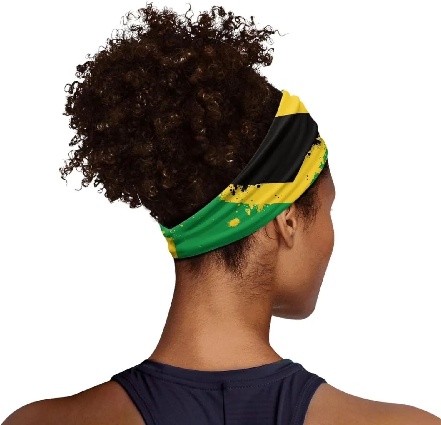 Sweatbands Sport Headbands for Men & Women Wide Sweat Band Yoga Band No-Slip