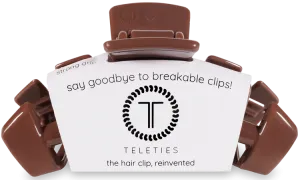 Teleties Classic Nutmeg Hair Clip