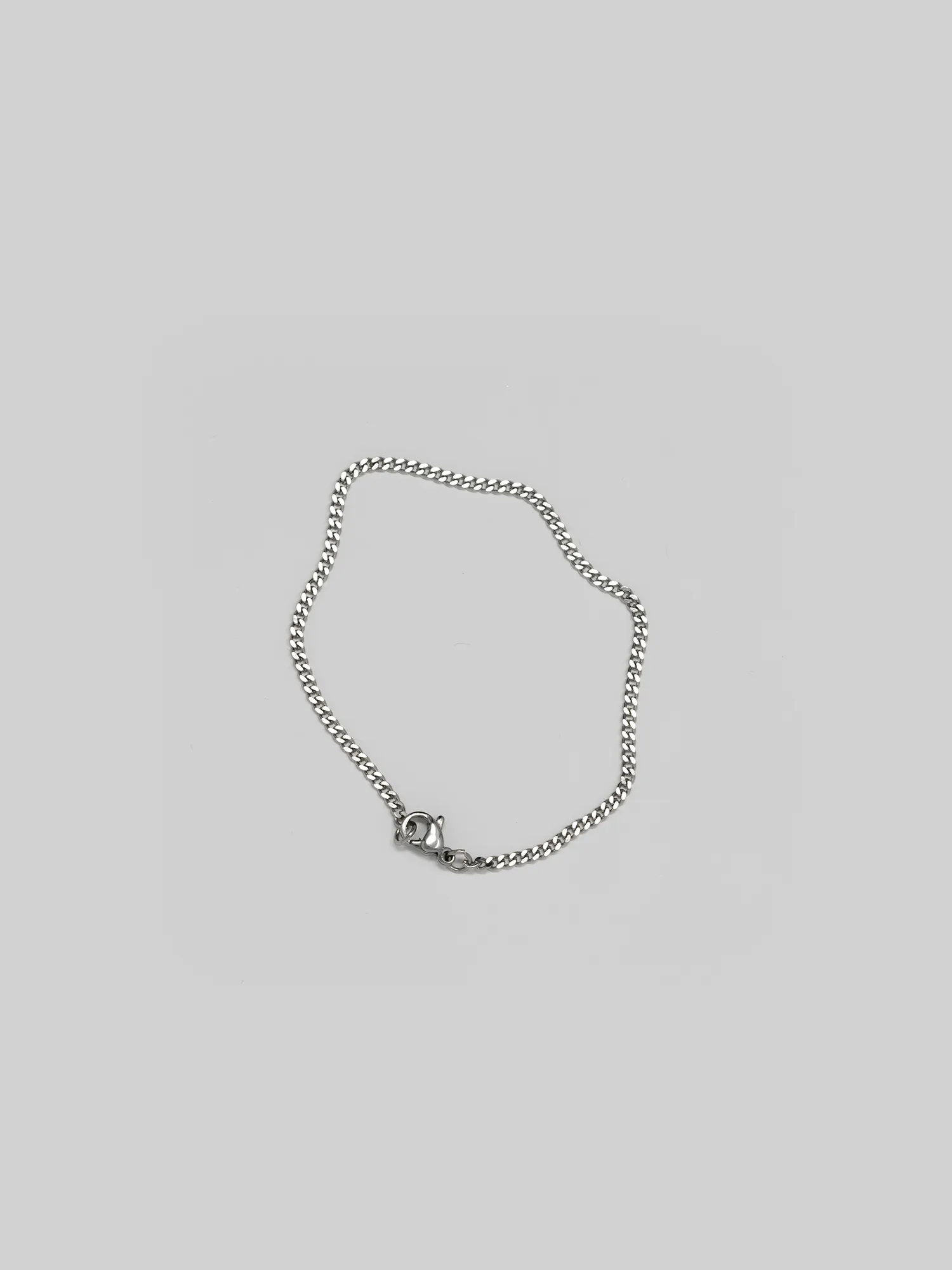 Thin Curb Chain Bracelet