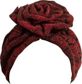 TouchUps Hair Bun Cap Hair Protection Head Wrap Hairbun Cap Wrap African Turban Pattern Headwrap Headscarf