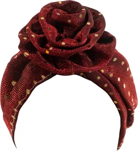TouchUps Hair Bun Cap Hair Protection Head Wrap Hairbun Cap Wrap African Turban Pattern Headwrap Headscarf