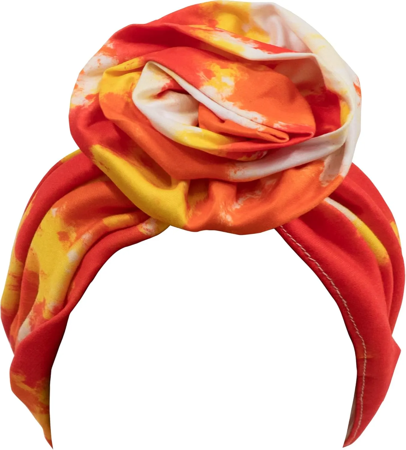 TouchUps Hair Bun Cap Hair Protection Head Wrap Hairbun Cap Wrap African Turban Pattern Headwrap Headscarfs