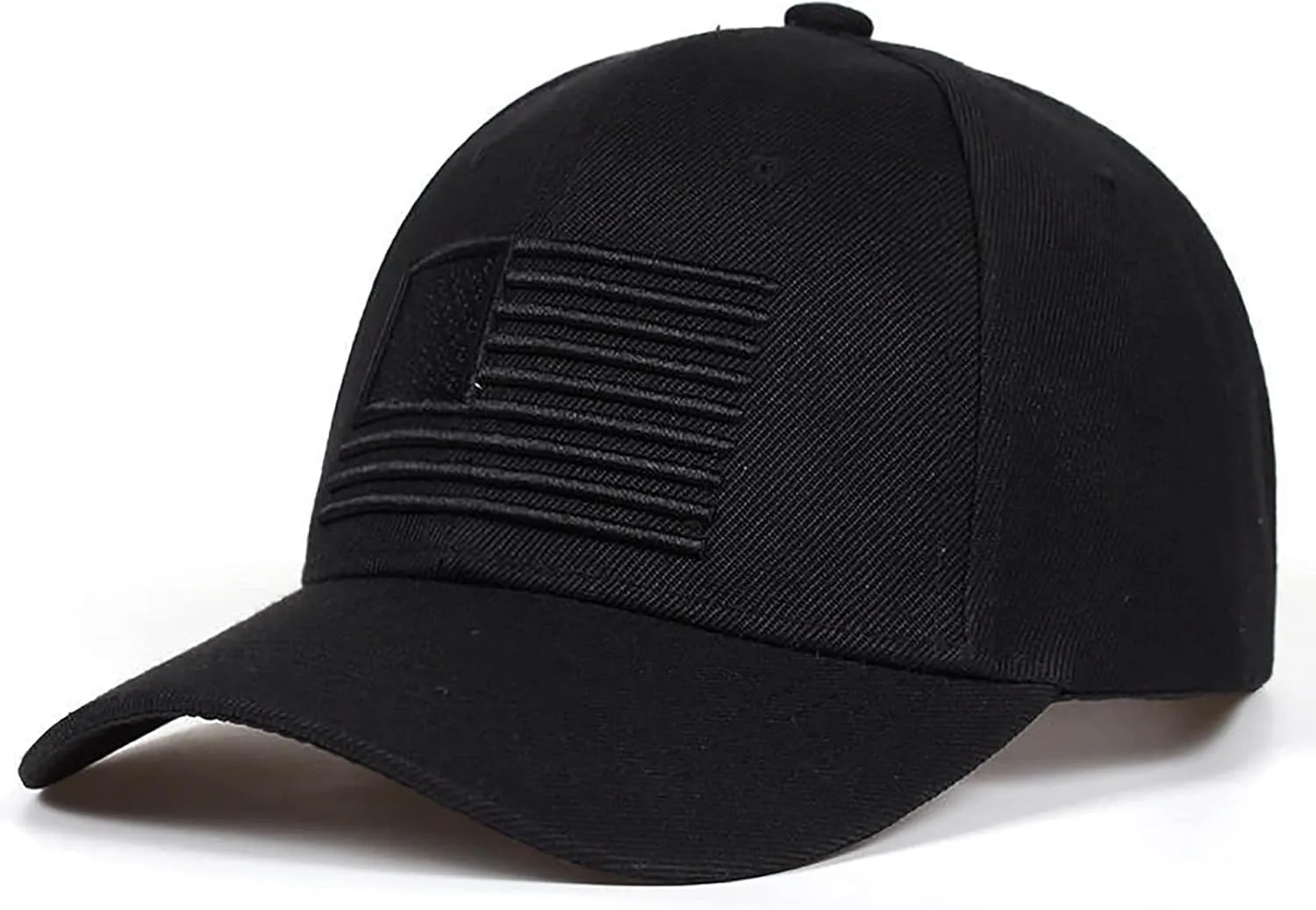 UMiCHOi American Flag Hat Dad Hat Embroidered Fitted US Flag Baseball Cap for Men Women