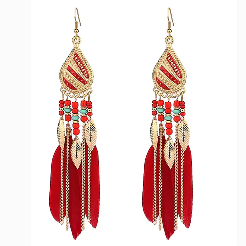 Women's Chic and Modern Street Color Block Earring