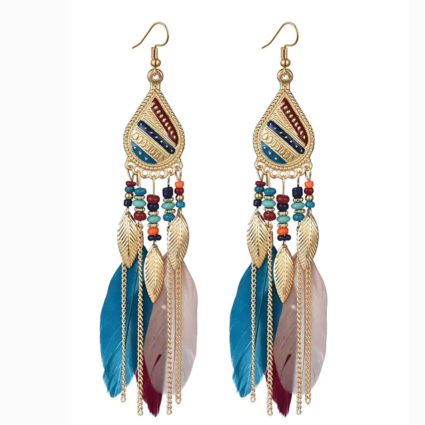 Women's Chic and Modern Street Color Block Earring